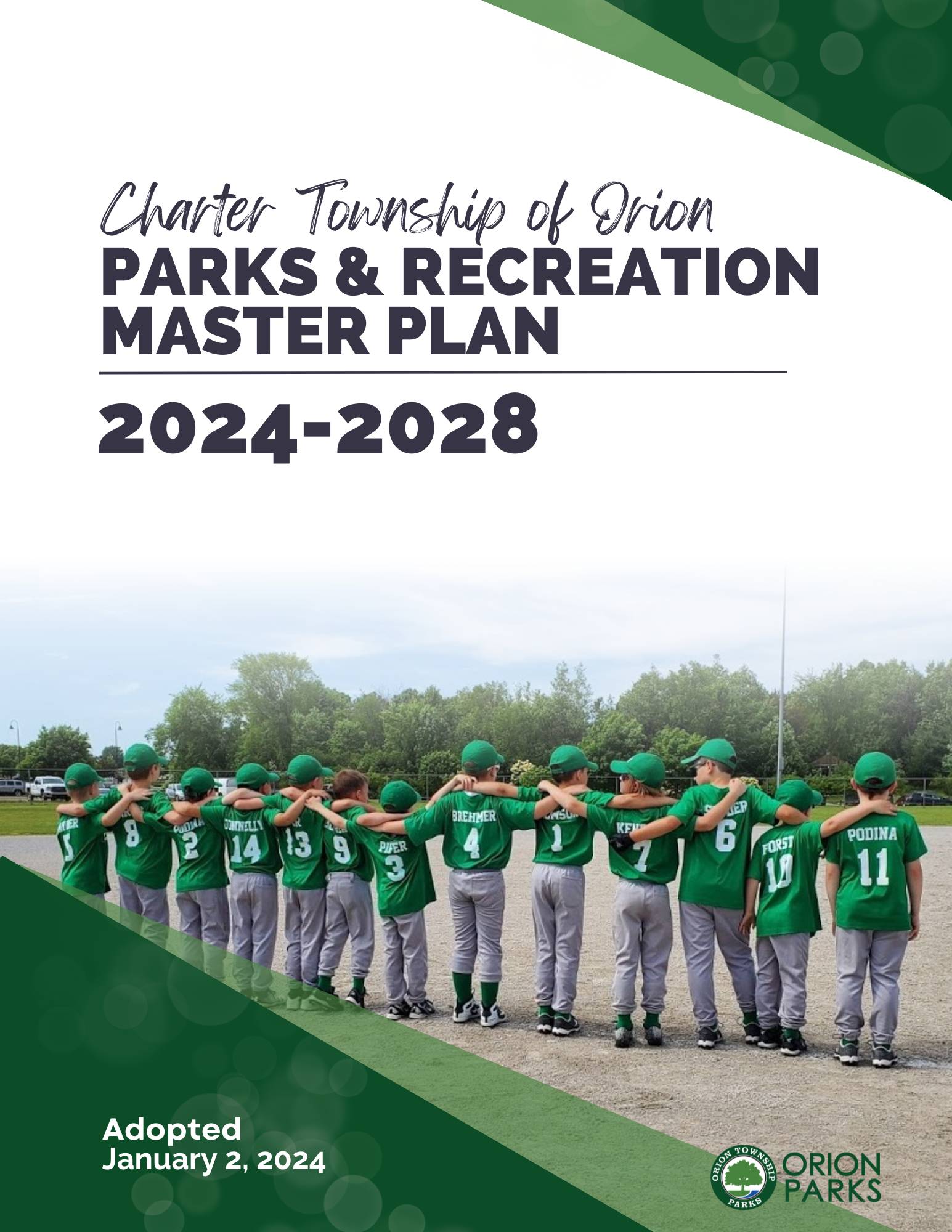 Orion Township Master Plan Cover - Copy